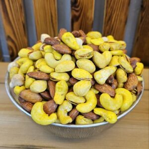 آجیل ۴مغز شور زعفرانی
