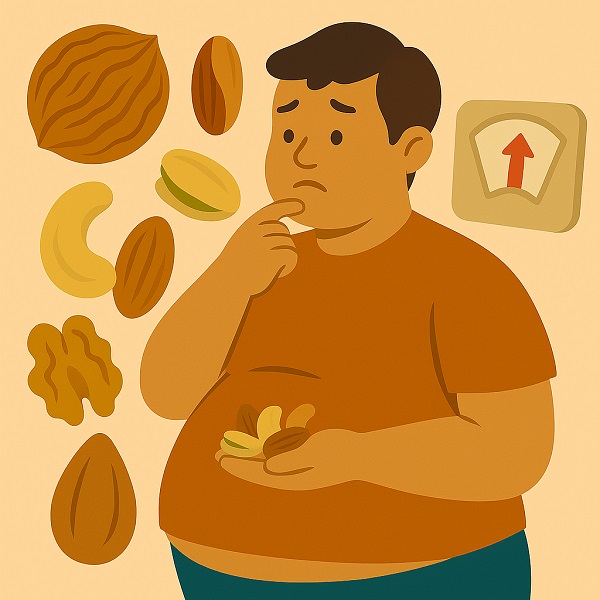آیا مصرف زیاد آجیل باعث چاقی می‌ شود؟