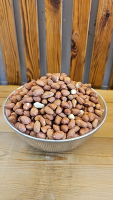 بادام زمینی کپسولی خام
