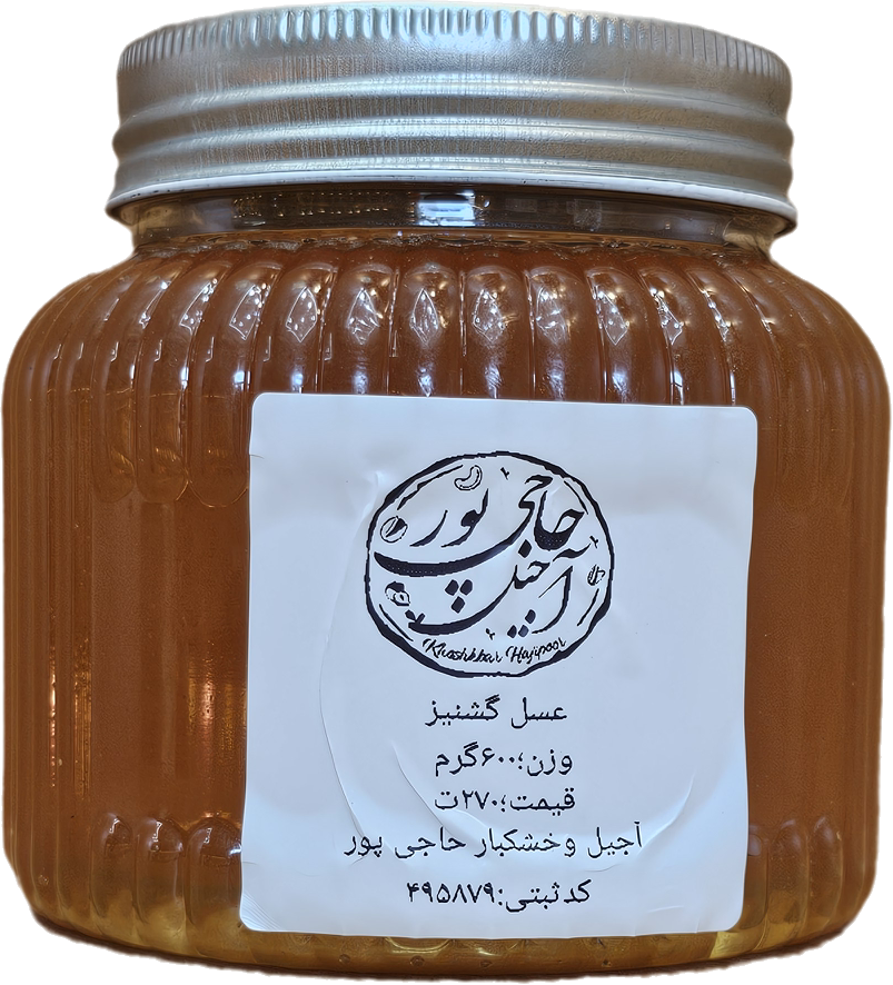 عسل گشنیز ۶۰۰گرمی