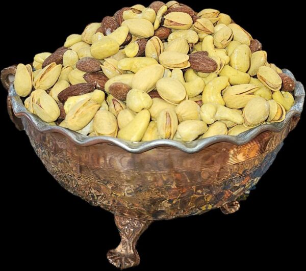 آجیل سه مغز زعفرانی