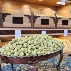 بادام زمینی روکش دار طعم پیاز جعفری