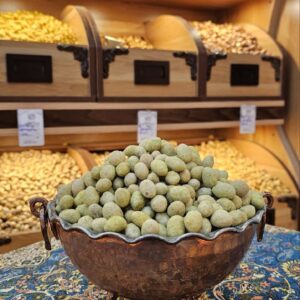 بادام زمینی روکش دار پیاز جعفری