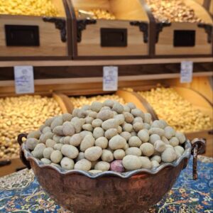 بادام زمینی روکش طعم سرکه ایی