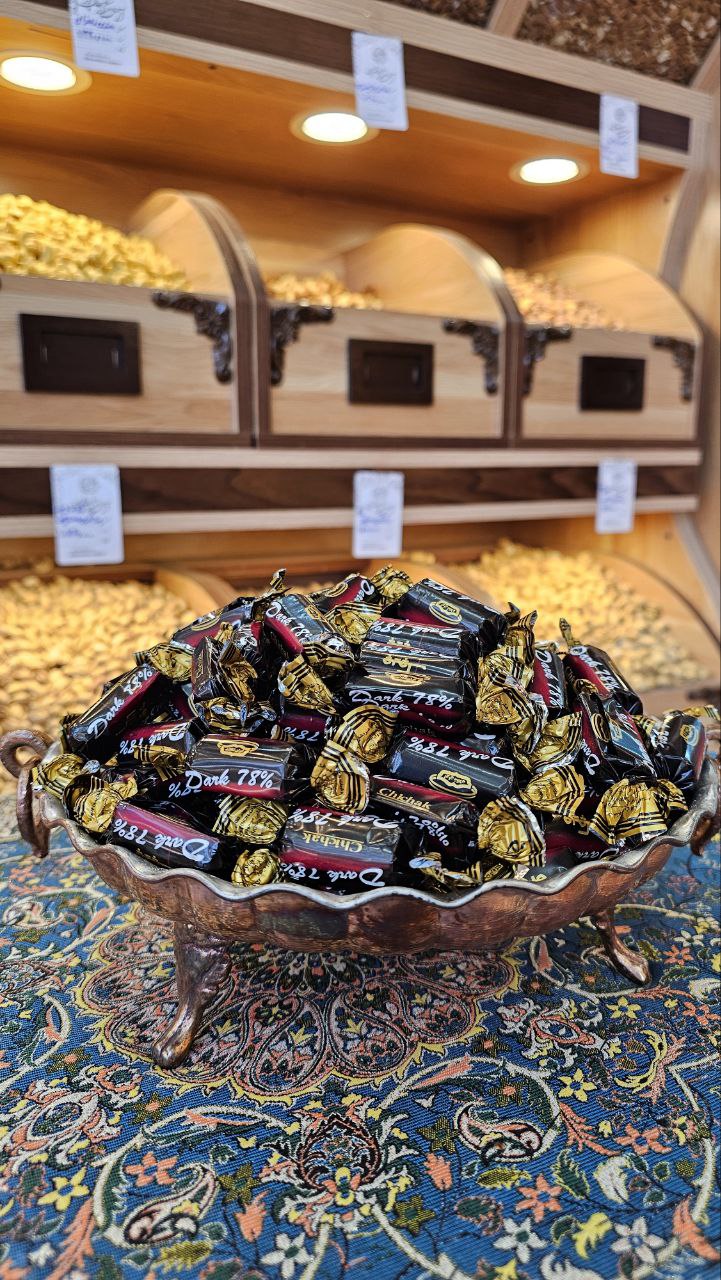 شکلات تلخ چیچک ۷۸ درصد