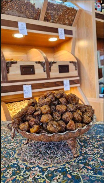 آلو بخارا پوست کنده طرقبه